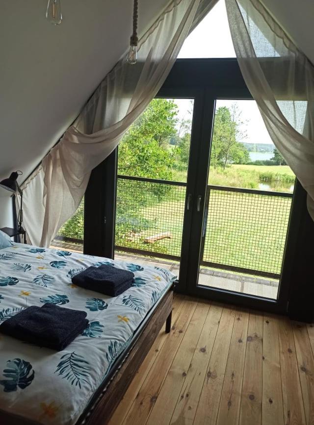 Miedzy Olchami Domek Nad Jeziorem. Noclegi Caloroczne. Cisza, Spokoj. Barczewo Eksteriør bilde