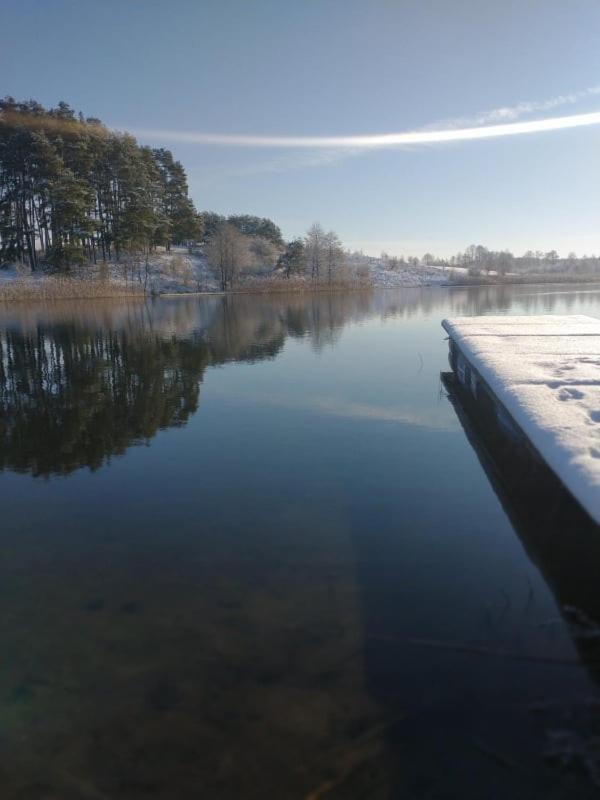 Miedzy Olchami Domek Nad Jeziorem. Noclegi Caloroczne. Cisza, Spokoj. Barczewo Eksteriør bilde